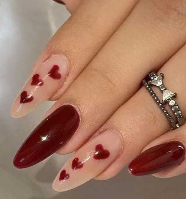 مدل طراحی ناخن برای ولنتاین بسیار شیک و عاشقانه گوناگون زنانه و دخترانه