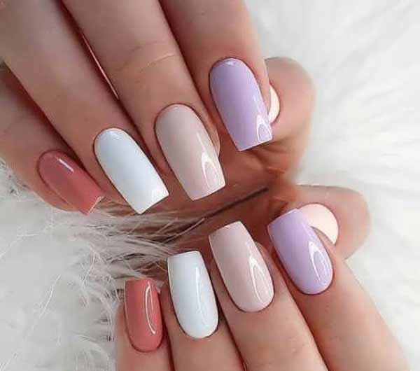 مدل طراحی ناخن ساده و شیک با ایده های فانتزی و کیوت برای سخت پسندان