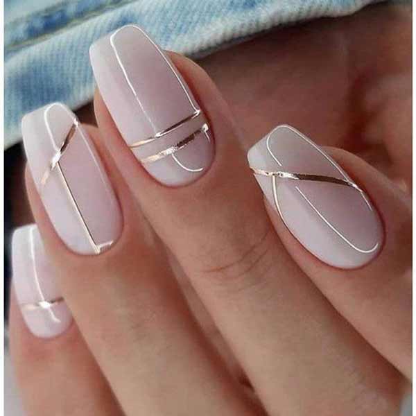 مدل طراحی ناخن ساده و شیک با ایده های فانتزی و کیوت برای سخت پسندان
