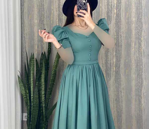 مدل یقه دلبری زیبا و جذاب + لباس های مجلسی و عروسی برای شیک پوشان