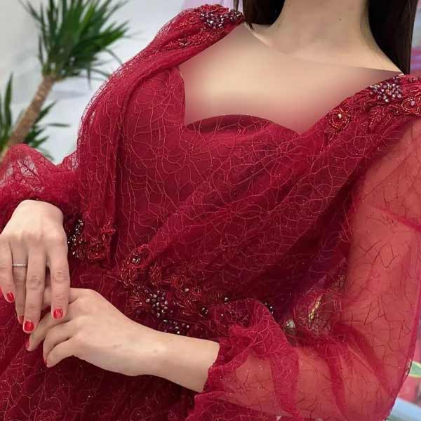 مدل یقه دلبری زیبا و جذاب + لباس های مجلسی و عروسی برای شیک پوشان