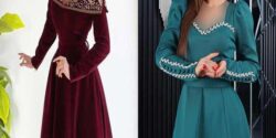 مدل یقه دلبری زیبا و جذاب + لباس های مجلسی و عروسی برای شیک پوشان