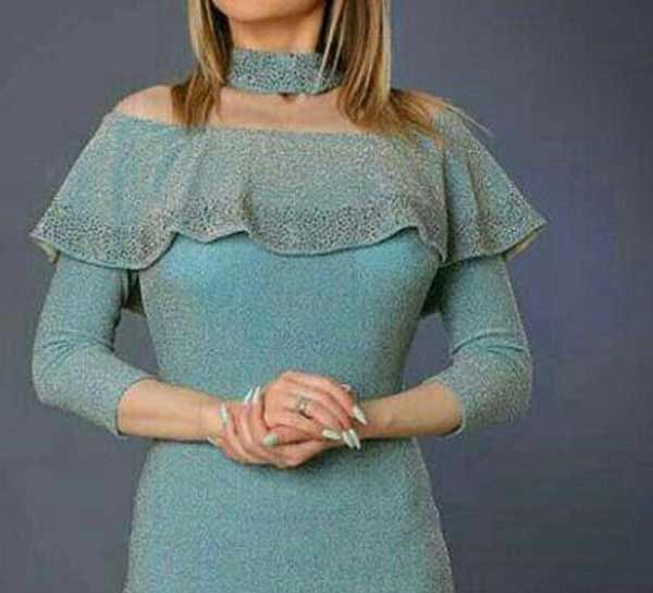 مدل یقه پیراهن مجلسی زیبا و شیک + معرفی جدیدترین مدل های ترند