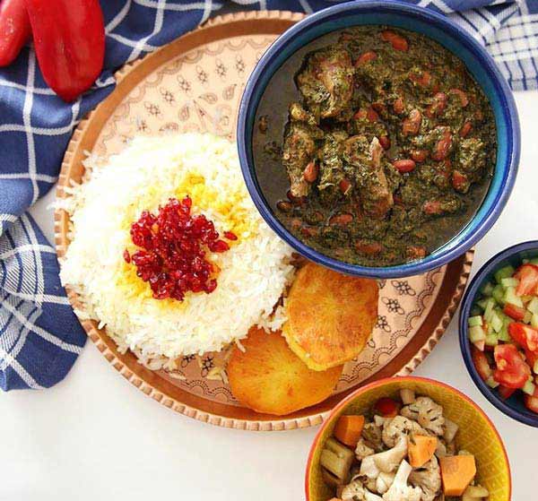 تزیین قورمه سبزی نذری زیبا + خوشمزه ترین رسپی و نکات آشپزی کاربردی