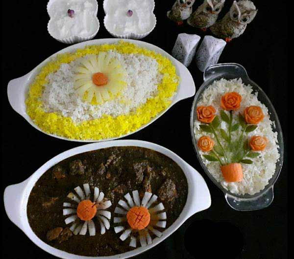تزیین قورمه سبزی نذری زیبا + خوشمزه ترین رسپی و نکات آشپزی کاربردی