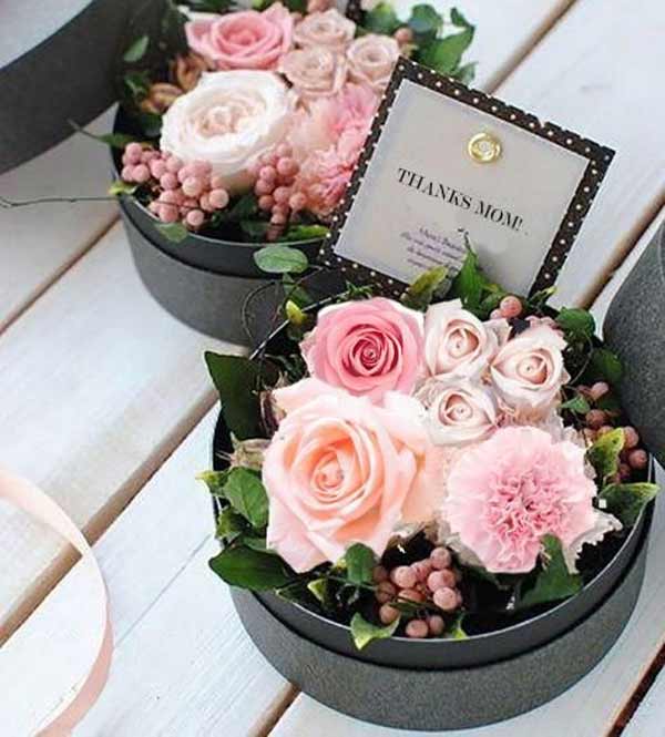 تزیین گل طبیعی زیبا تک شاخه و چندتایی لاکچری + ایده های متنوع و خلاقانه