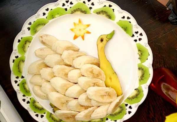 تزیین موز برای بچه ها با ایده های خلاقانه + خواص شگفت انگیز آن