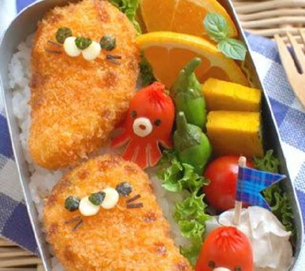 تزیین ناگت مرغ با ایده های زیبا خلاقانه و اشتها اور + خوشمزه ترین رسپی