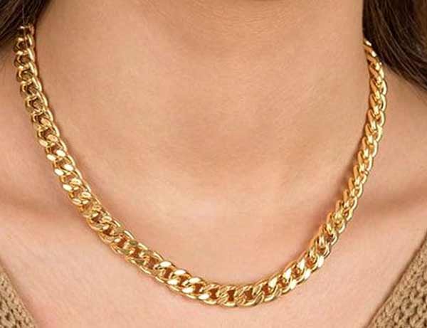 زنجیر طلا زنانه ضخیم + کلسیونی از جدیدترین و شیک ترین مدل های زنجیر طلا زنانه