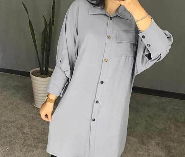 مدل مانتو ابروبادی جلو بسته دکمه دار + شیک ترین مدل های مانتو ابروبادی زنانه را اینجا ببینید