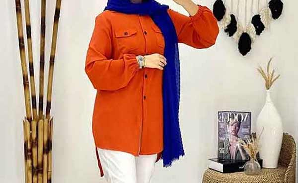 مدل مانتو ابروبادی جلو بسته دکمه دار + شیک ترین مدل های مانتو ابروبادی زنانه را اینجا ببینید