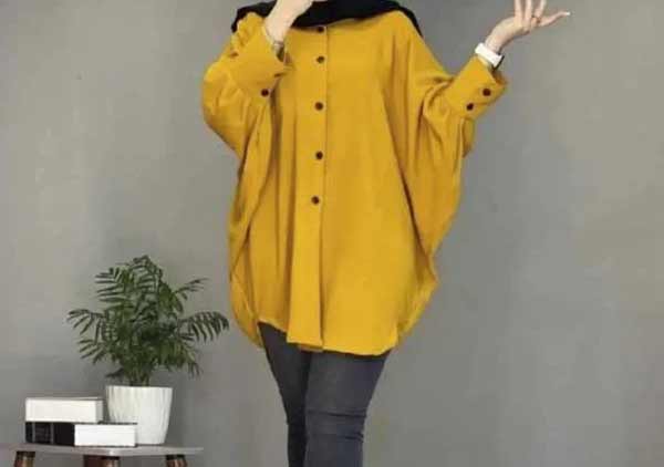 مدل مانتو ابروبادی جلو بسته دکمه دار + شیک ترین مدل های مانتو ابروبادی زنانه را اینجا ببینید