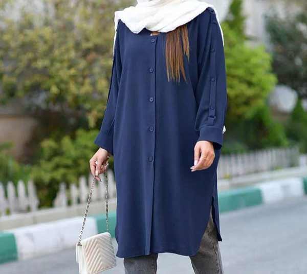 مدل مانتو ابروبادی بلند + مجموعه ای از شیک ترین مدل های مانتو ابروبادی را اینجا ببینید