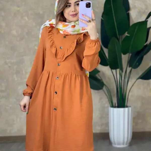 مدل مانتو ابروبادی بلند + مجموعه ای از شیک ترین مدل های مانتو ابروبادی را اینجا ببینید