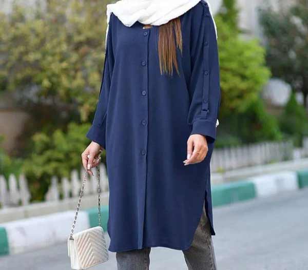 مدل مانتو ابروبادی ساده + مجموعه ای بی نظیر از مانتو ابروبادی زنانه شیک و زیبا