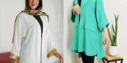 مدل مانتو ابروبادی ساده + مجموعه ای بی نظیر از مانتو ابروبادی زنانه شیک و زیبا