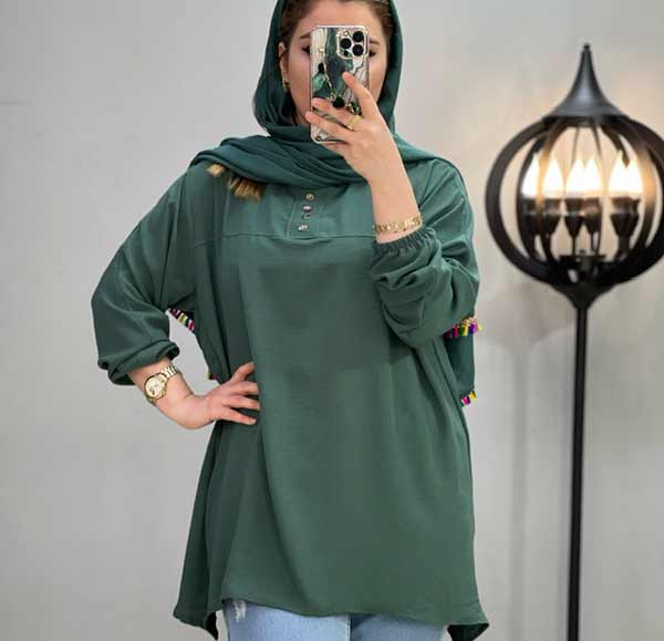 مدل مانتو ابروبادی ساده + مجموعه ای بی نظیر از مانتو ابروبادی زنانه شیک و زیبا