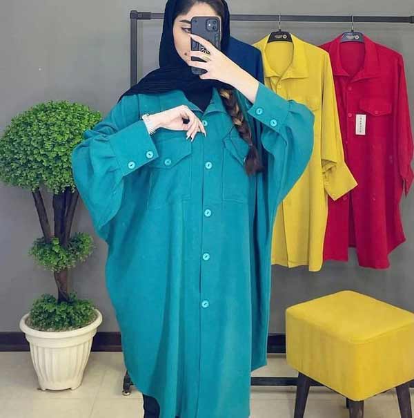 مدل مانتو ابروبادی ساده + مجموعه ای بی نظیر از مانتو ابروبادی زنانه شیک و زیبا