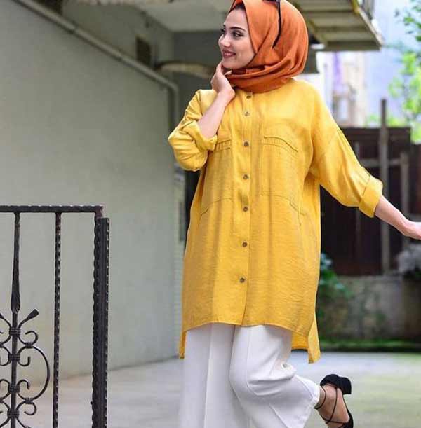 مدل مانتو کوتاه ابروبادی + شیک ترین و خاص ترین مدل های مانتو کوتاه ابروبادی زنانه اسپرت