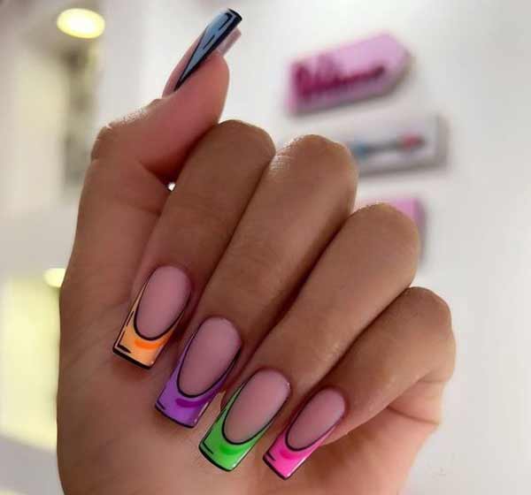 مدل ناخن + مدل های بسیار زیبا و جذاب برای طراحی و دیزاین ناخن