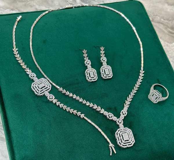 مدل سرویس طلا سفید + مجموعه ای از شیک ترین و لاکچری ترین مدل های سرویس طلا سفید