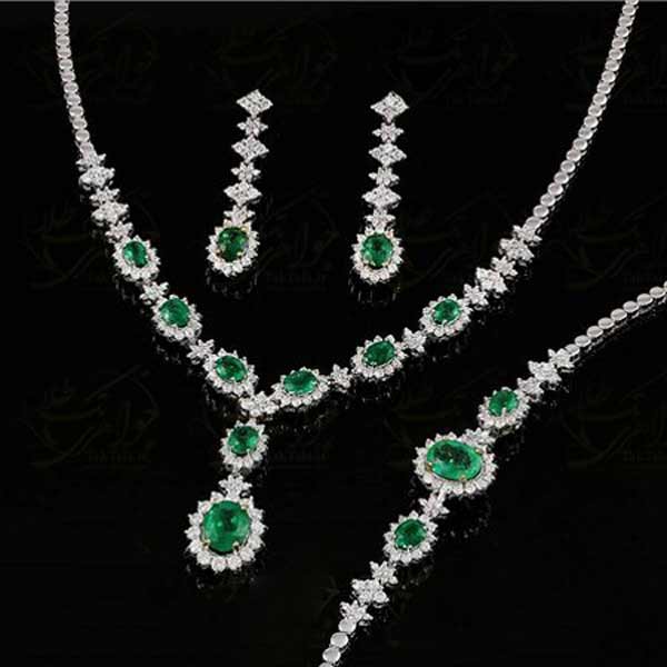 مدل سرویس طلا سفید + مجموعه ای از شیک ترین و لاکچری ترین مدل های سرویس طلا سفید