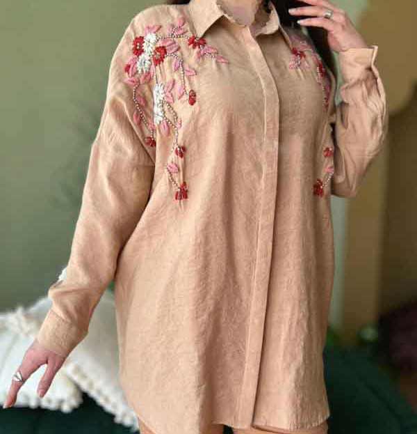 مدل شومیز بلند + شیک ترین و زیباترین مدل های شومیز بلند زنانه اسپرت و مجلسی