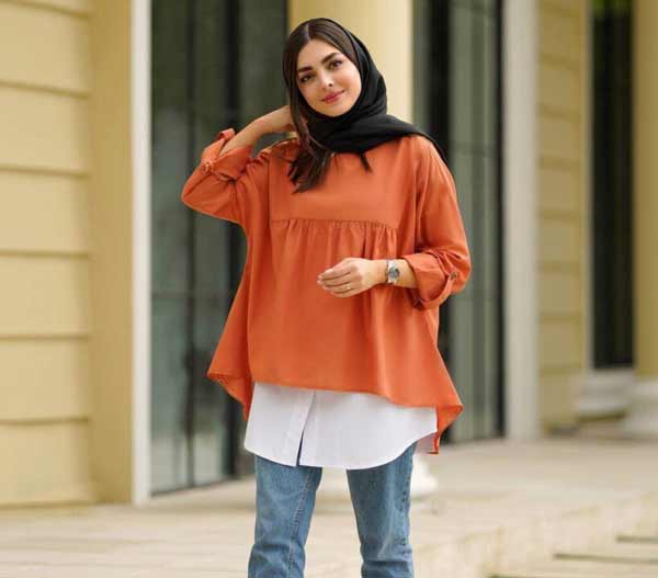 مدل شومیز بلند + شیک ترین و زیباترین مدل های شومیز بلند زنانه اسپرت و مجلسی