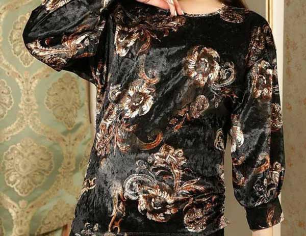 مدل شومیز مخمل + قشنگ ترین و باکلاس ترین مدل های شومیز مخمل زنانه مجلسی