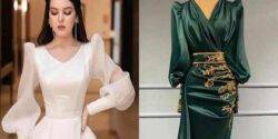 مدل یقه لباس مجلسی + متفاوت ترین و خاص ترین مدل های یقه لباس مجلسی را اینجا ببینید