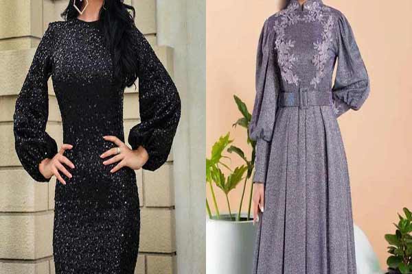 مدل یقه لباس مجلسی لمه + زیباترین و جدیدترین مدل های یقه مخصوص لباس مجلسی لمه