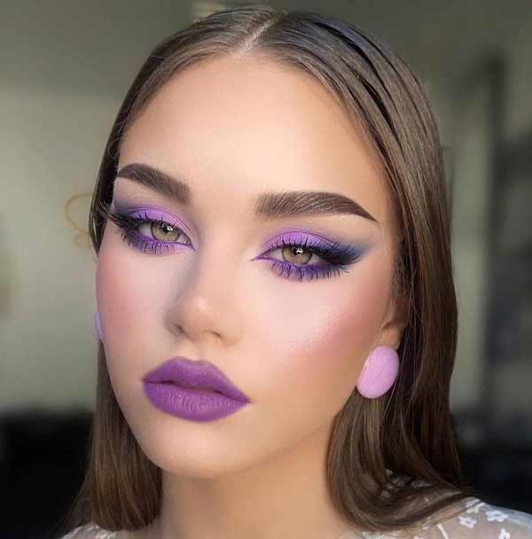 مدل آرایش + جدیدترین و زیباترین سبک ها برای آرایش صورت
