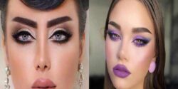 مدل آرایش + جدیدترین و زیباترین سبک ها برای آرایش صورت