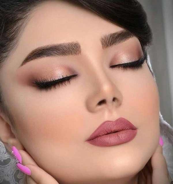 مدل آرایش + جدیدترین و زیباترین سبک ها برای آرایش صورت