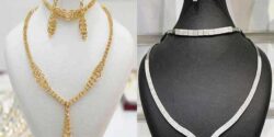 سرویس طلا جدید بدون نگین + کلکسیونی از جذاب ترین و جدیدترین مدل های سرویس طلا