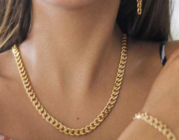سرویس طلا جدید بدون نگین + کلکسیونی از جذاب ترین و جدیدترین مدل های سرویس طلا