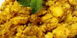 راز خوشمزگی دو پیازه سیب زمینی و فوت و فن دو پیازه سیب زمینی خوشمزه و خانگی