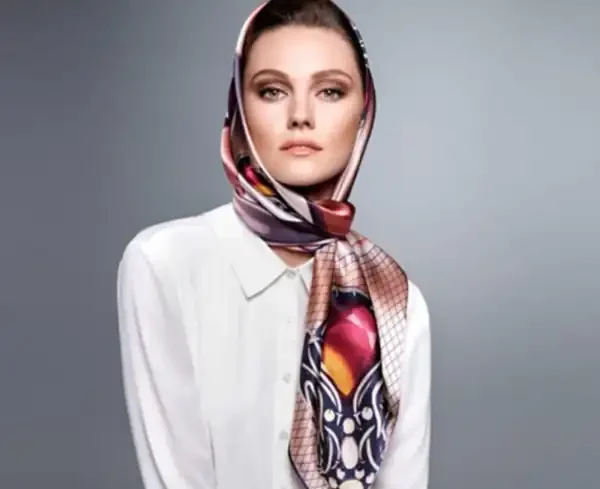 مدل بستن روسری شیک + مدل هایی جدید و متفاوت برای بستن روسری و شال