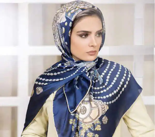 مدل بستن روسری شیک + مدل هایی جدید و متفاوت برای بستن روسری و شال