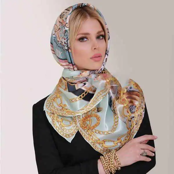 مدل بستن روسری شیک + مدل هایی جدید و متفاوت برای بستن روسری و شال