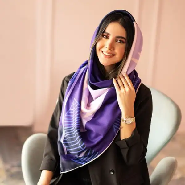 مدل بستن روسری شیک + مدل هایی جدید و متفاوت برای بستن روسری و شال
