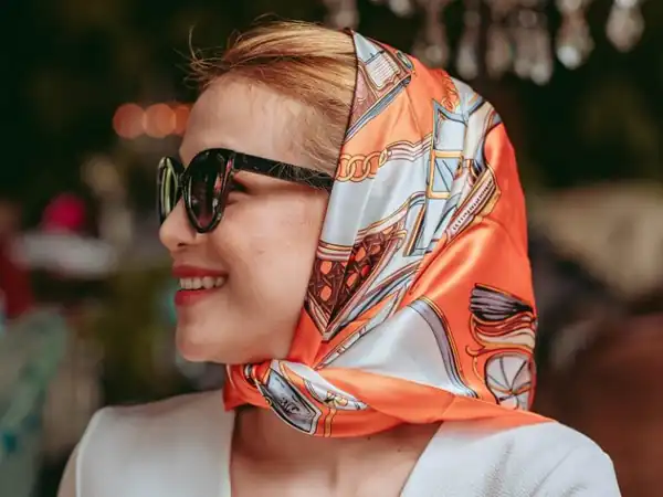 مدل بستن روسری شیک + مدل هایی جدید و متفاوت برای بستن روسری و شال