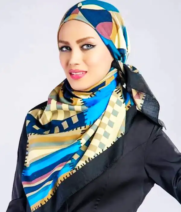 مدل بستن روسری شیک + مدل هایی جدید و متفاوت برای بستن روسری و شال