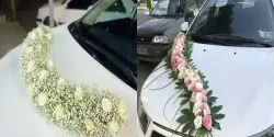 مدل ماشین عروس + ایده های ساده و شیک برای گل آرایی ماشین عروس به سبک جدید