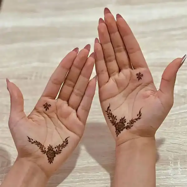 مدل حنا دست + طرح های بسیار زیبا و خاص برای کشیدن حنا روی دست و بدن