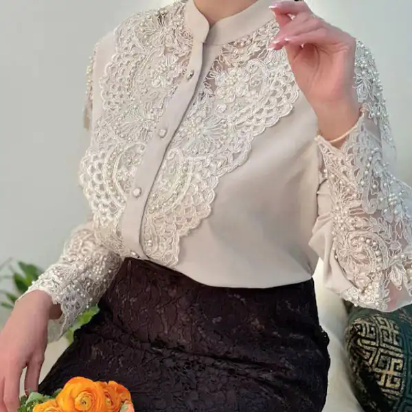 مدل لباس گیپور مجلسی + شیک ترین و جذاب ترین مدل های لباس مجلسی گیپور زنانه