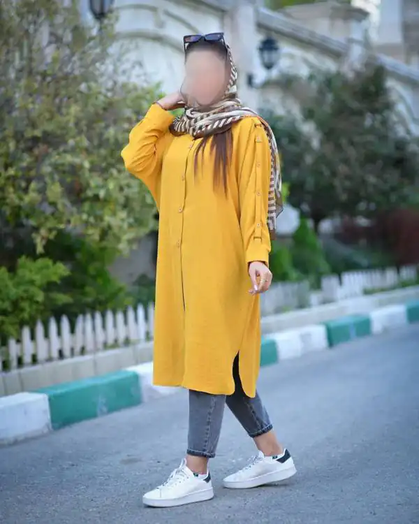 مدل مانتو ابروبادی دخترانه + خنک ترین و شیک ترین مدل های مانتو زنانه با پارچه ابروبادی