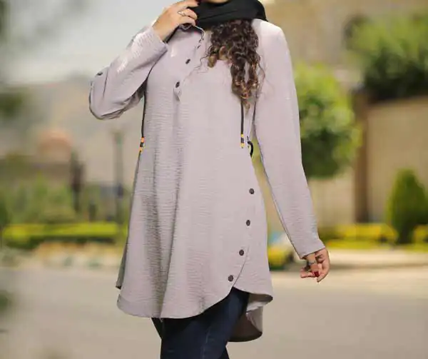 مدل مانتو ابروبادی دخترانه + خنک ترین و شیک ترین مدل های مانتو زنانه با پارچه ابروبادی
