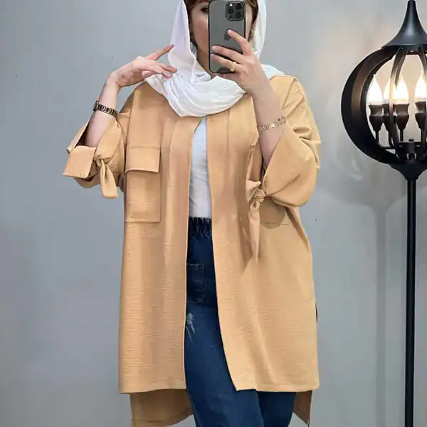 مدل مانتو ابروبادی دخترانه + خنک ترین و شیک ترین مدل های مانتو زنانه با پارچه ابروبادی