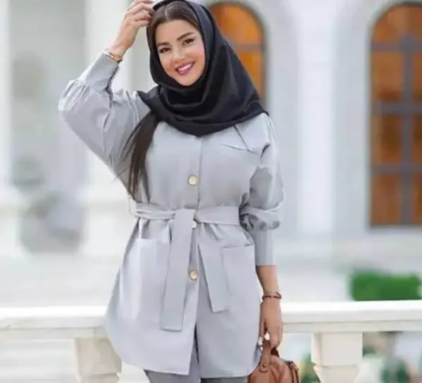 مدل مانتو دانشجویی جدید + زیباترین و باکلاس ترین مدل های مانتو دانشجویی دخترانه